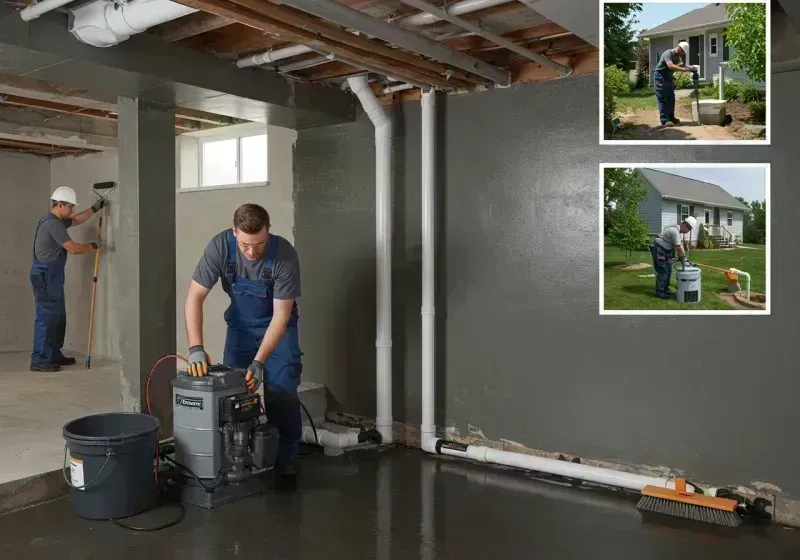 Basement Waterproofing and Flood Prevention process in Campbell, MO